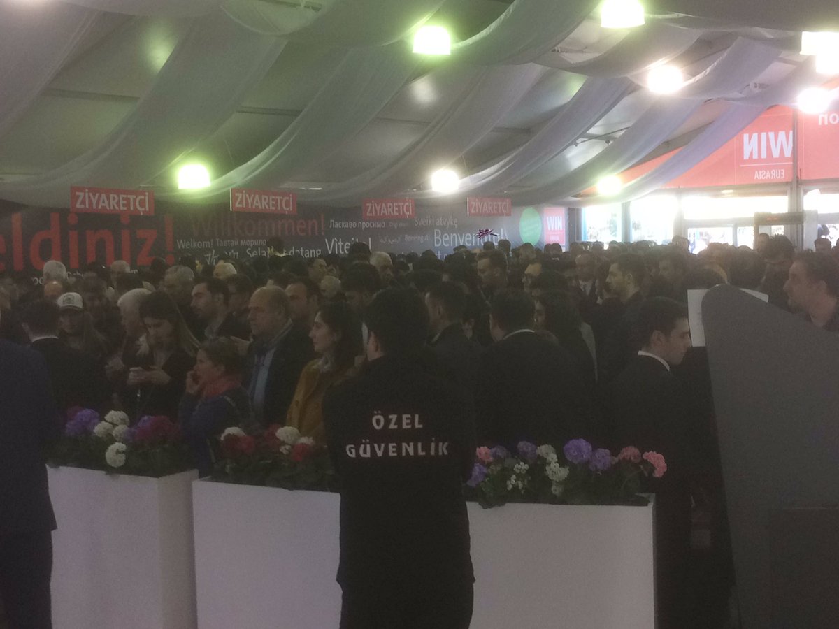 #WinAutomation Fuarı 3. Güne Yoğun İlgi il iş Başladı #Fair #Entrance #Hall #Fuar #saturday
