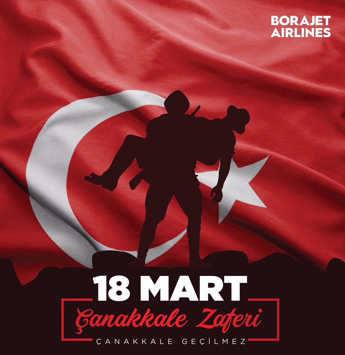 18 MART ÇANAKKALE ZAFERİ MÜNASEBETİYLE TÜM ŞEHİTLERİMİZİ RAHMET VE MİNNETLE ANIYORUZ.#18martÇanakkaleZaferi