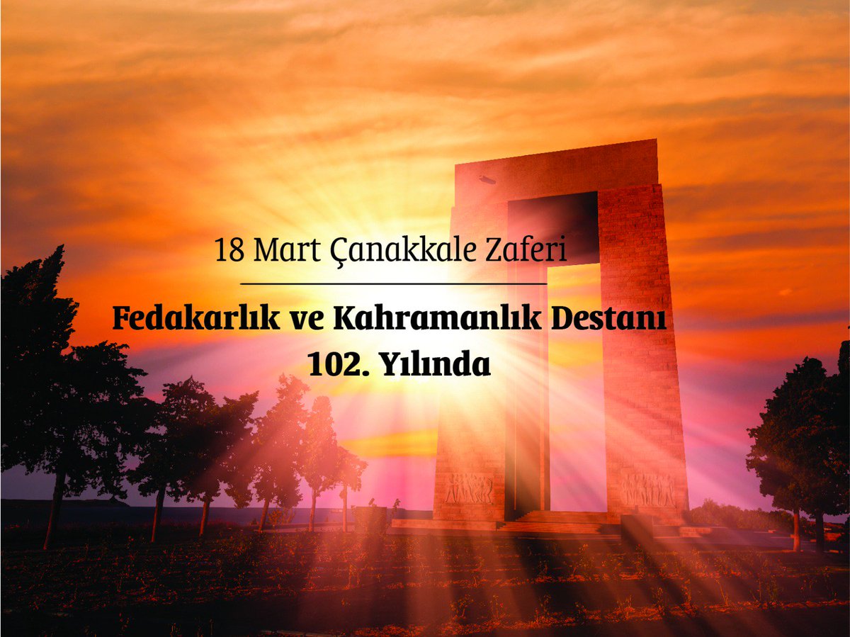 iletisim's tweet photo. #18Mart Çanakkale Zaferi’nin 102. Yıl dönümünde büyük destanın kahramanlarını, #Çanakkale şehitlerimizi minnetle ve rahmetle yâd ediyoruz. https://t.co/Sqn2equgcA