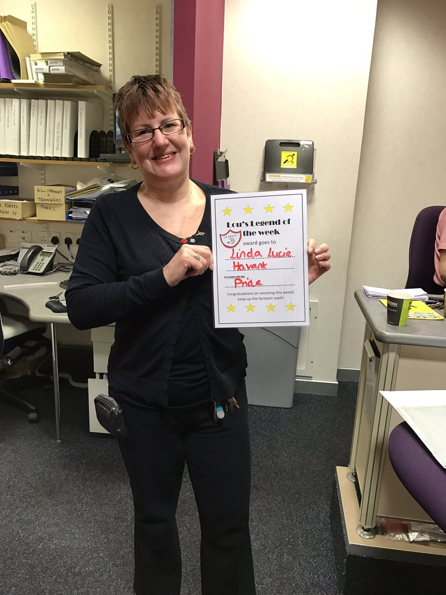 Hannah2586's tweet photo. 🌟🌟Lous legend 🌟🌟of the week for Team Havant is ⭐️⭐️Linda ⭐️⭐️ great Pride behaviours last week @DumiganLouise @SCCNBS @michellehopkins https://t.co/EfSdrkzqQQ