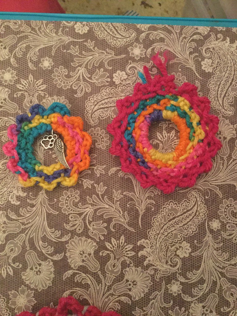 MyDracoAlterEgo's tweet photo. #reliarts #crochet #jewelry #rainbow #love #otrb #handmade #customdesign #specialorder #ForSale https://t.co/fMFlqyLQre