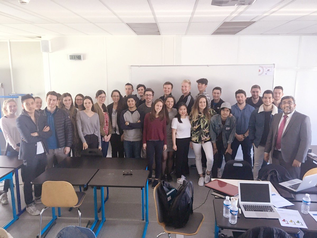 Had a wonderful time teaching #globestrategy at #tbs #toulousebusinessschool #ToulouseBusinessSchool
