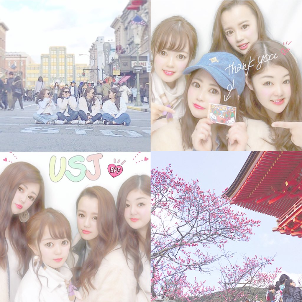 __1999_ms__'s tweet photo. 3/15,16 

４人でＵＳＪ︎🌏🌤
初ユニバ 最高に楽しかった～。

ホテルではまさかの
バースデーサプライズ(ﾟｰﾟ)❣️
幸せすぎました。

次の日はのんびり京都散歩💭⛩

２日間とても充実！
ほんっとにありがとうね🌸 https://t.co/CpkEjrotVZ