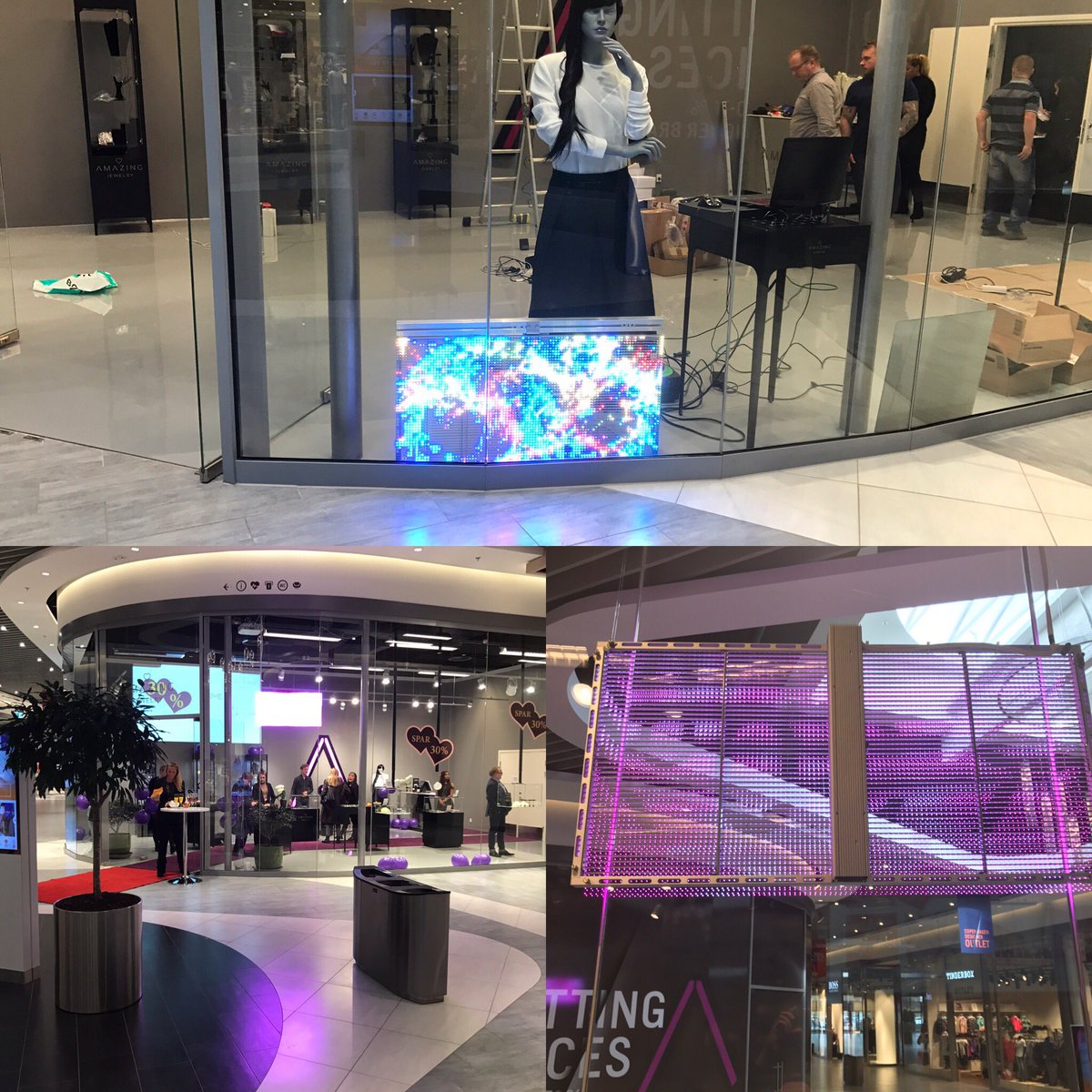 greenavDK's tweet photo. Transparent LED #transparentled #LED #leddisplay #digitalsignage #Retail #facadeskiltning #butiksindretning #avconsultancy @greenavDK https://t.co/HpTRBER28S