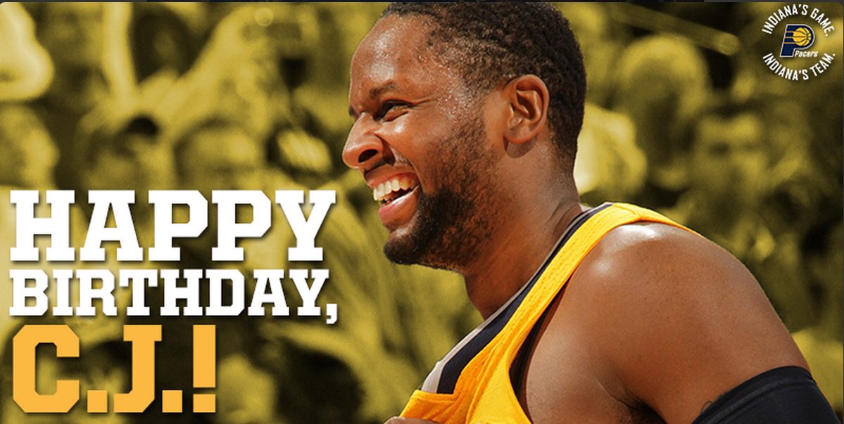 Happy Birthday CJ Miles!! 