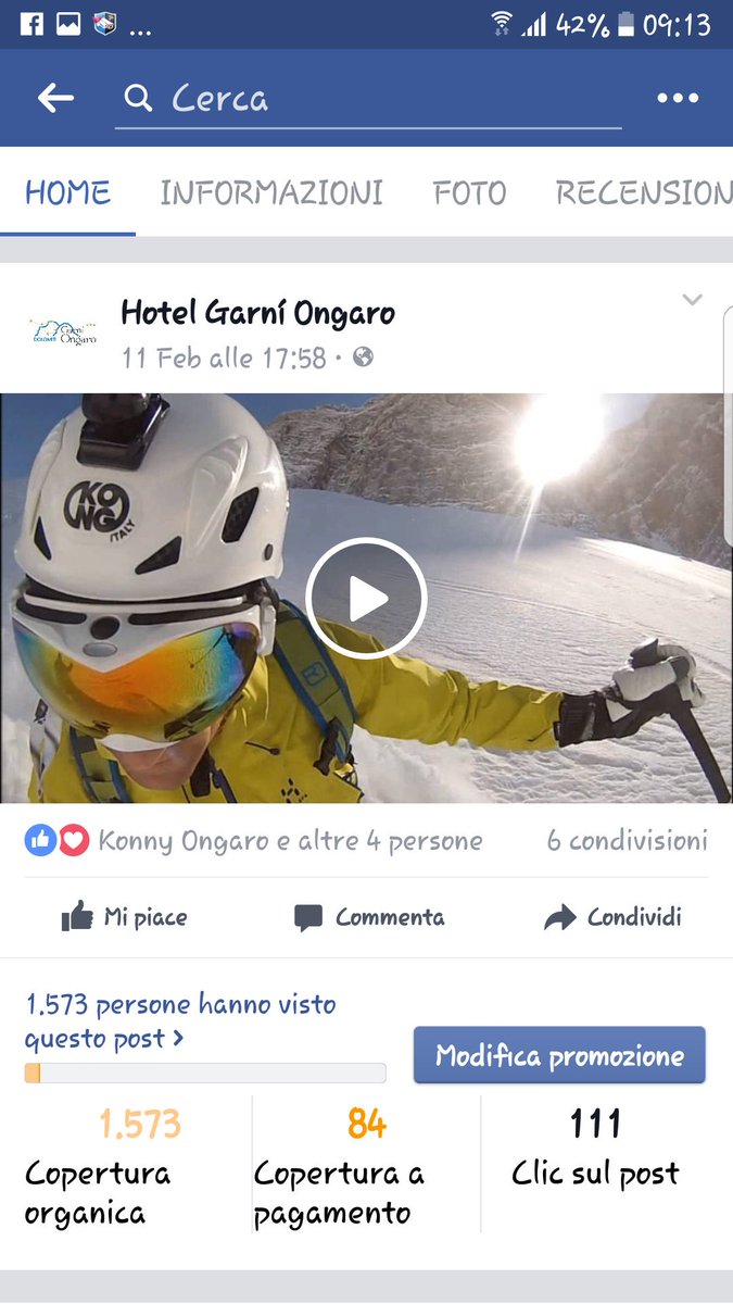 #hotelgarniongaro #Dolomiti #selvadicadore #südtirol  nuovi video sulla nostra pagina Facebook