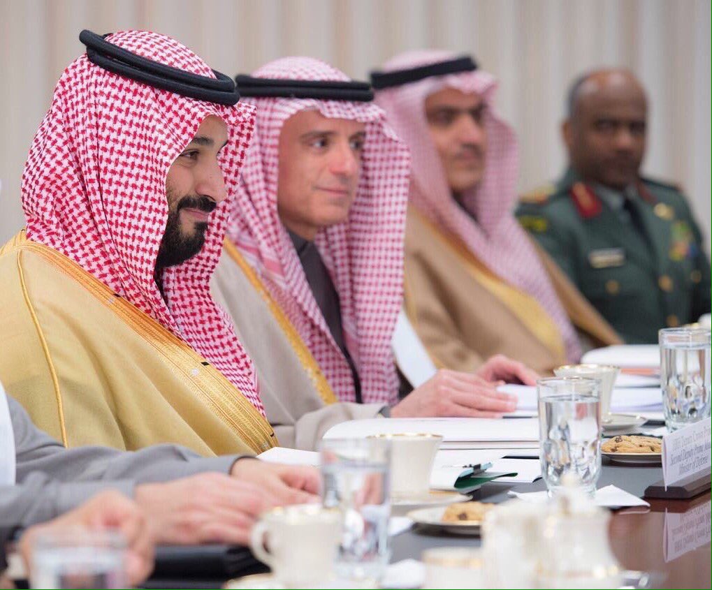 memo_h14's tweet photo. هذه الصوره جمعت اسود السعوديه جزيره العرب 
الامير محمد بن سلمان
عادل الجبير 
ثامر السبهان 
احمدالعسيري https://t.co/iC8UQXkmBr