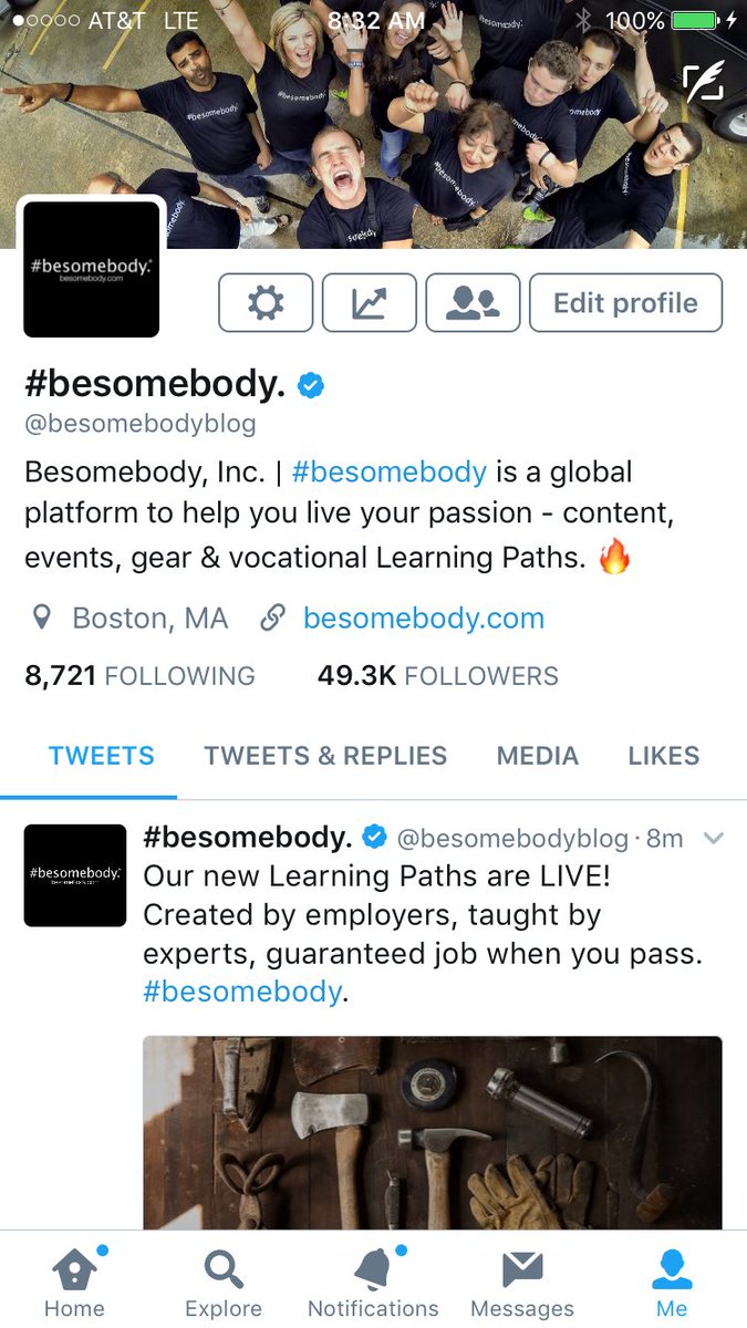 Kash_Shaikh's tweet image. We were the 1st company to ever trademark a hashtag back in 2011, and now the first hashtag ever verified on Twitter. Alright! #besomebody.