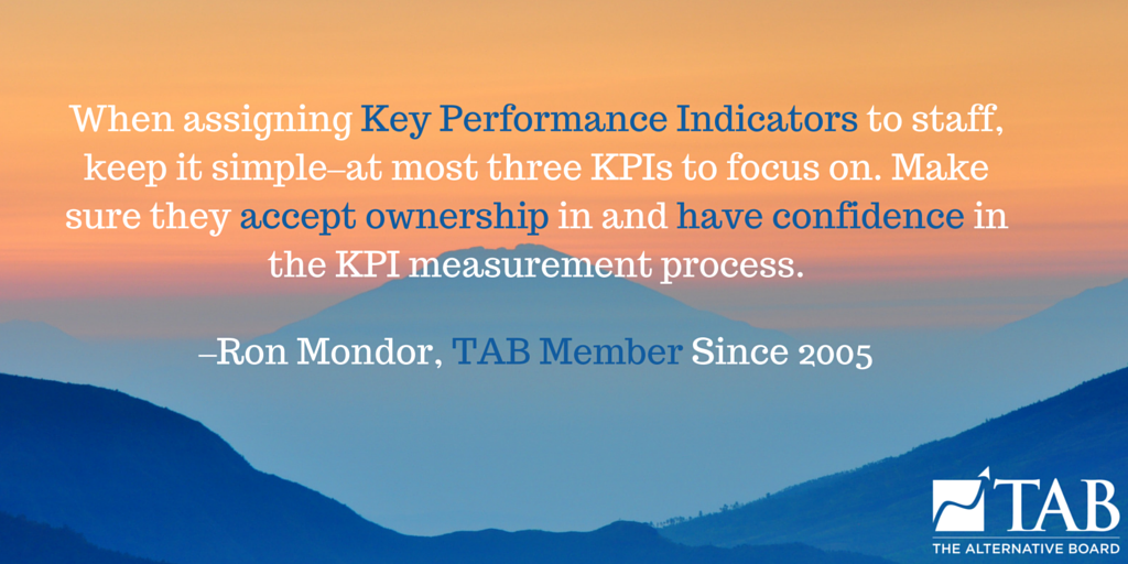 TAB_Boards's tweet photo. Great tip from #TABboard member Ron Mondor about KPIs for your employees. More tips --> https://t.co/i43Q1MNHWV. https://t.co/66evBrVHFv