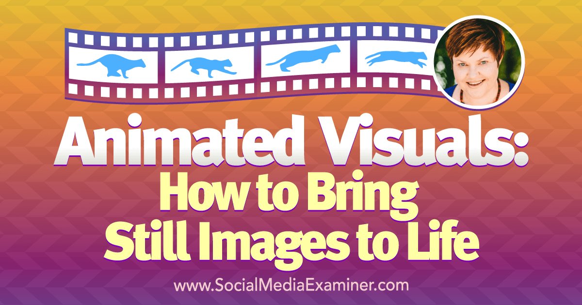 lawrencegmiller's tweet image. #AnimatedVisuals: How to Bring Still Images to Life | j.mp/2mQlr7V #socialmedia @SMExaminer @SociallySorted