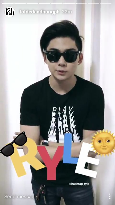 RYLEstersLaguna's tweet photo. Guys we're hoping to see you at the manila fashion festival for folded &amp; hung summer collection show!! Nandun po si #Ryle 😊 See you there 💙💙 https://t.co/pEMLJHag9p