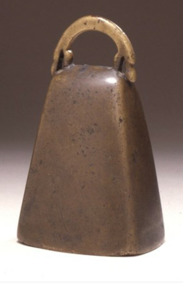 St. Ruadhan's Bell which was found in his well! 
From Lorrha Co. Tipperary now in The British Museum.
<a href="/britishmuseum/">British Museum</a> <a href="/VisitTipp/">TipperaryTourism</a>