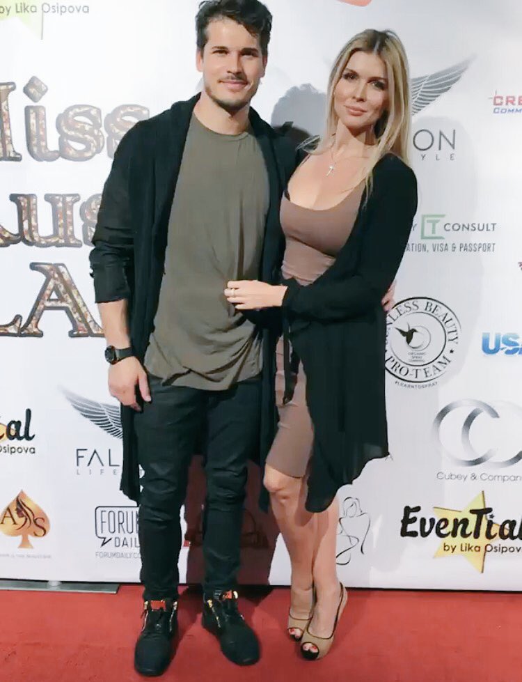 Elena Samodanova on Twitter: “Night out with my hubby @Gleb_Savchenko 👫
