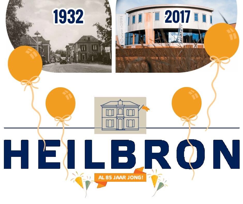 Heilbron_nv's tweet photo. Hoera!! Heilbron is vandaag jarig en bestaat 85 jaar!! #al85jaarjong #opnaarde100 https://t.co/097UibnSPr