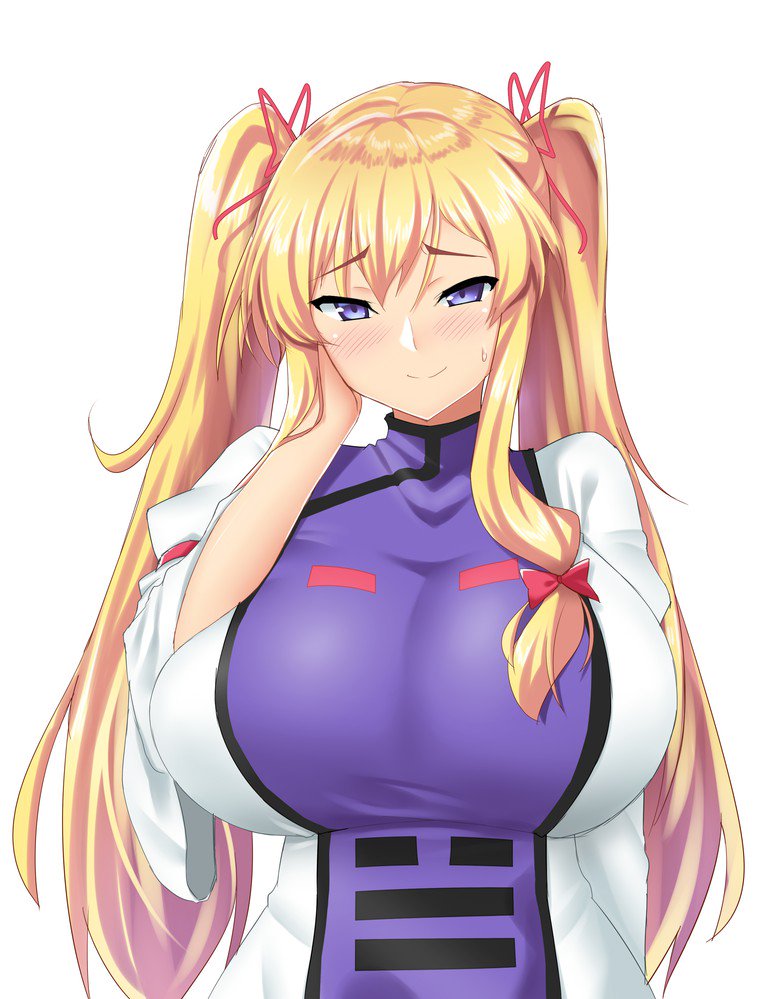 Anime girls with huge breasts