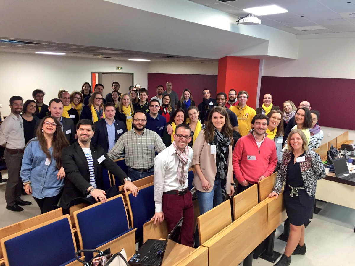 Ils sont en grande forme les jaycees de France ! C'est parti pour la journée développement ! #AudaceJCEF