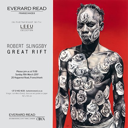 Everard Read CT (@everardreadct) on Twitter photo Please join us tomorrow, Sunday 19th March, at Everard Read Franschhoek, for the opening of Robert Slingsby's GREAT RIFT exhibition Please join us tomorrow, Sunday 19th March, at Everard Read Franschhoek, for the opening of Robert Slingsby's GREAT RIFT exhibition