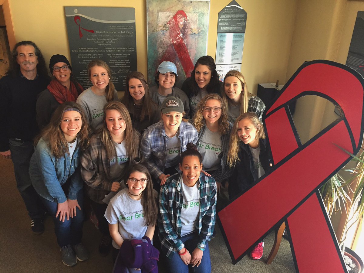 Thursday morning we toured WNCAP where we received a lot of education and resources on HIV/AIDS and how to end the stigma behind it!