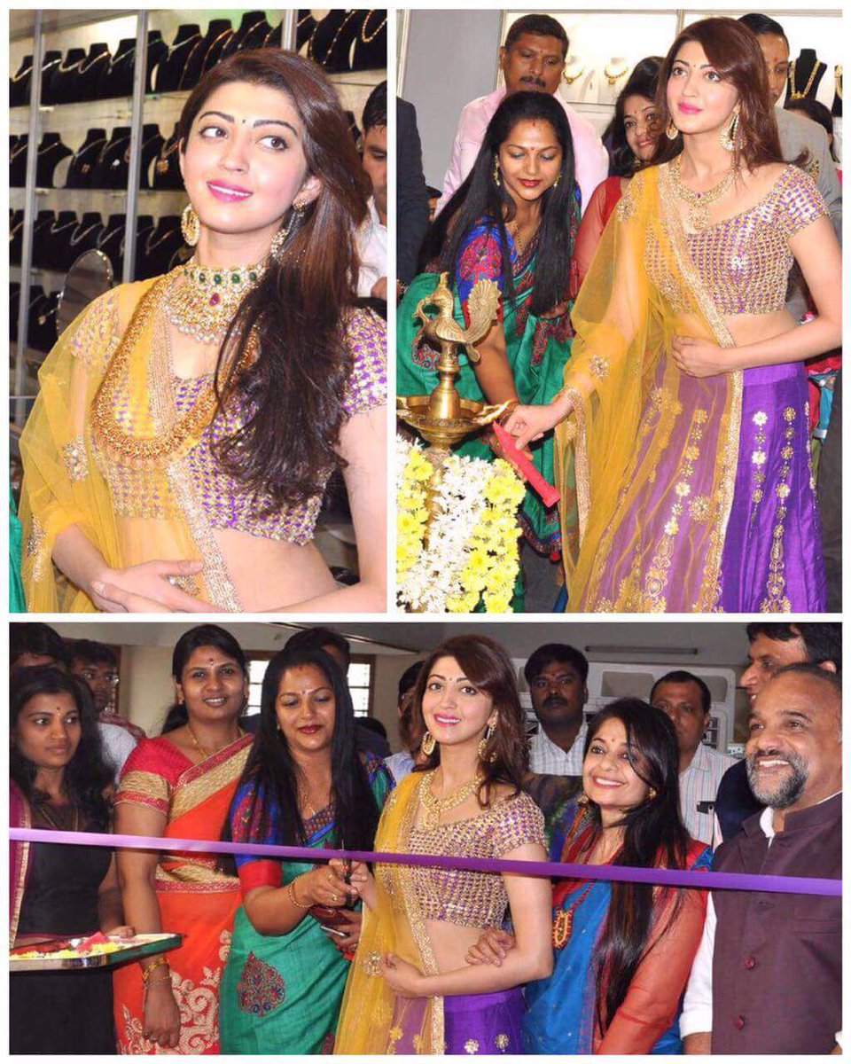 Pranitha_F_C's tweet photo. Jewels of India launch in Chikmagalur yesterday .. @pranitasubhash https://t.co/DKVNye2uyn
