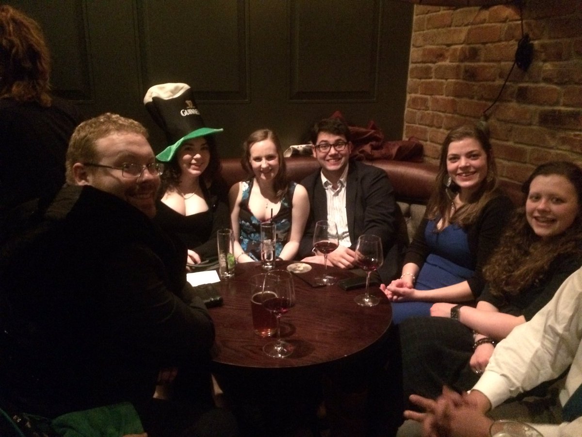 GouldingChris's tweet photo. Superb #StPatricksDay dinner @NCClub1829 last night. Thank you @emmadurkanmusic (and @BillCorcoran5 ) https://t.co/u41s0Zjtzy