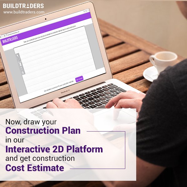 BuildTraders's tweet photo. Lauching our brand new website with unique construction-cost estimation tool using 2D interactive platform. Visit: https://t.co/GFMRGQgjiD https://t.co/u8vcZIOzIL