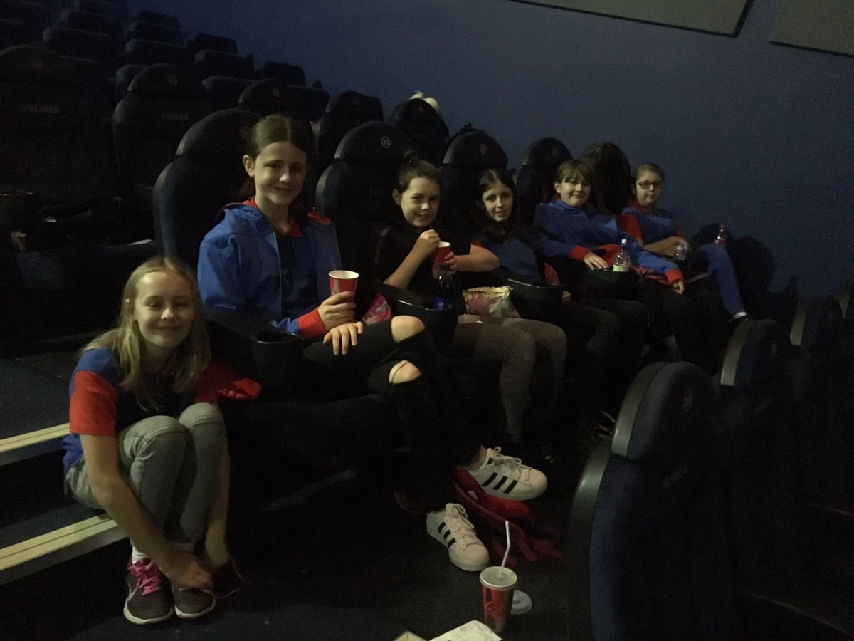 GirlguidingOW's tweet photo. Some very exciting faces this morning! #BeautyAndTheBeast @girlguiding https://t.co/kTHsJhHRL4