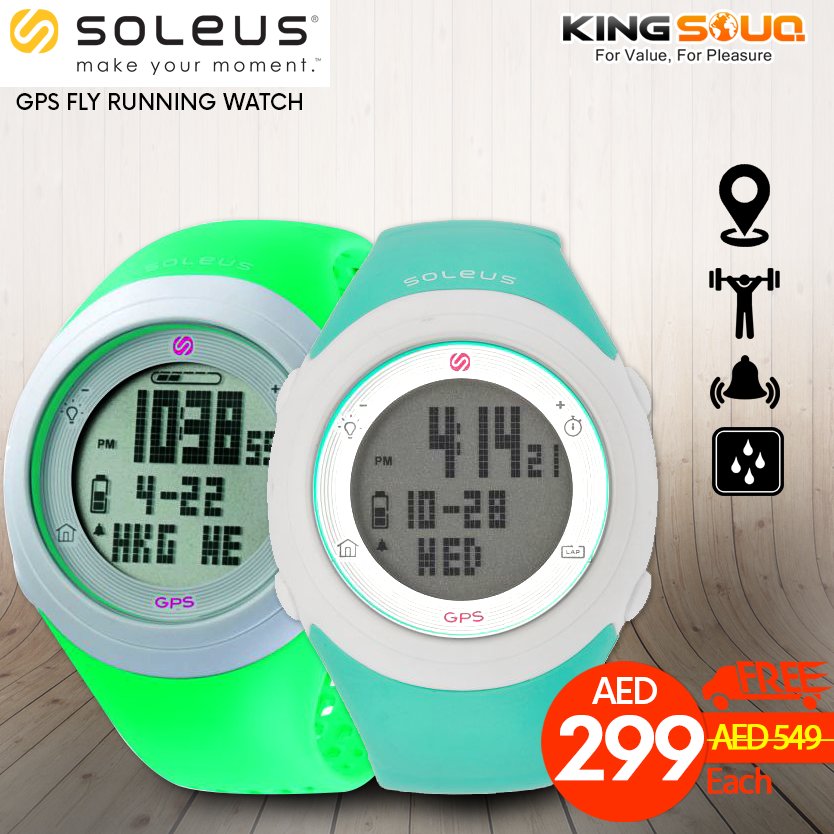 soleus gps fly watch