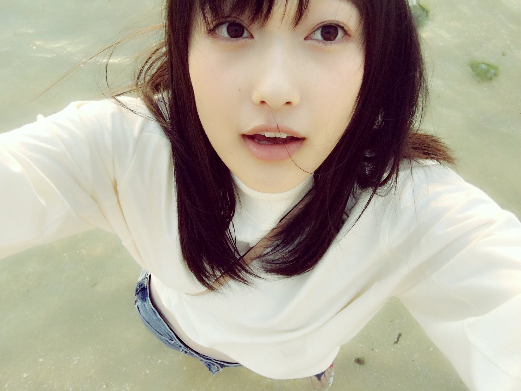 久保田未夢 I Ris うえからボタ 久保田未夢 I Ris うえからボタ
