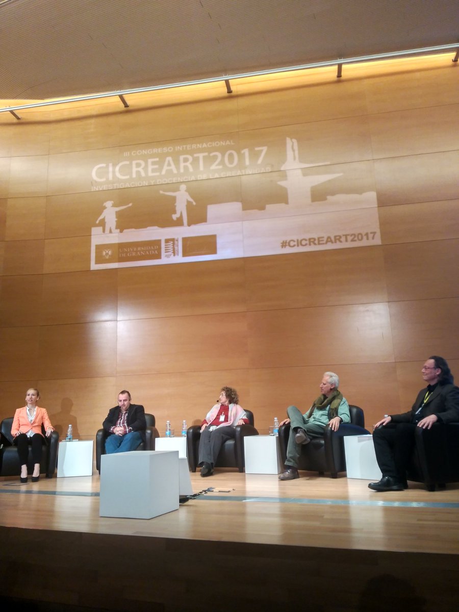 cicreart2017's tweet photo. #CICREART2017  Coloquio sobre creatividad con la compañía de Ana Lucia Frega, Javier Seco, Agustín de la Herrán, Delia Ibañez y Rafael Liñán https://t.co/6icOyIQbEP