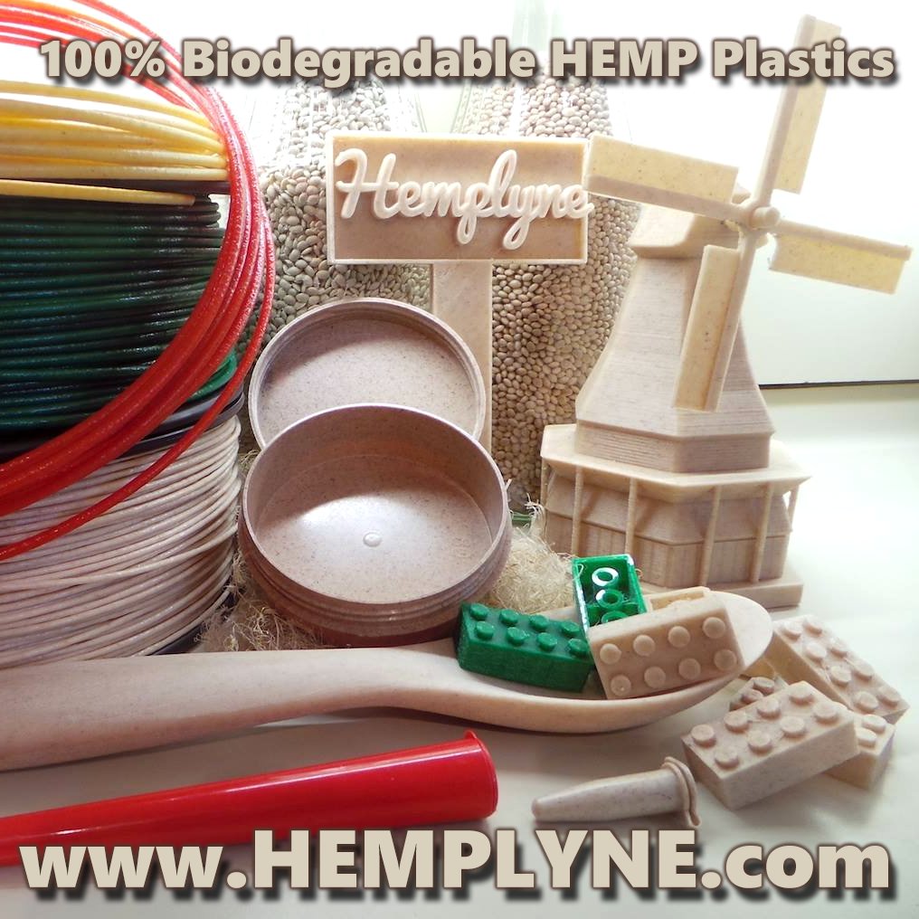 hemplyne's tweet photo. Allmost any existing #plastic #product can be made from our #Biodegradable #Hemplyne #Hemp #Plastic granulate for existing injection molds. https://t.co/50juPLrzkX