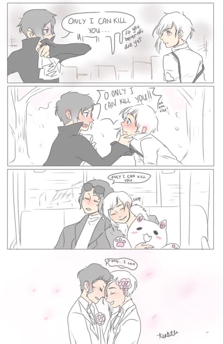 from @voidance309 THIS TOOK 100 YEARS BUT Aheres atsushis guide on preventing someone from murdering you: marriage 