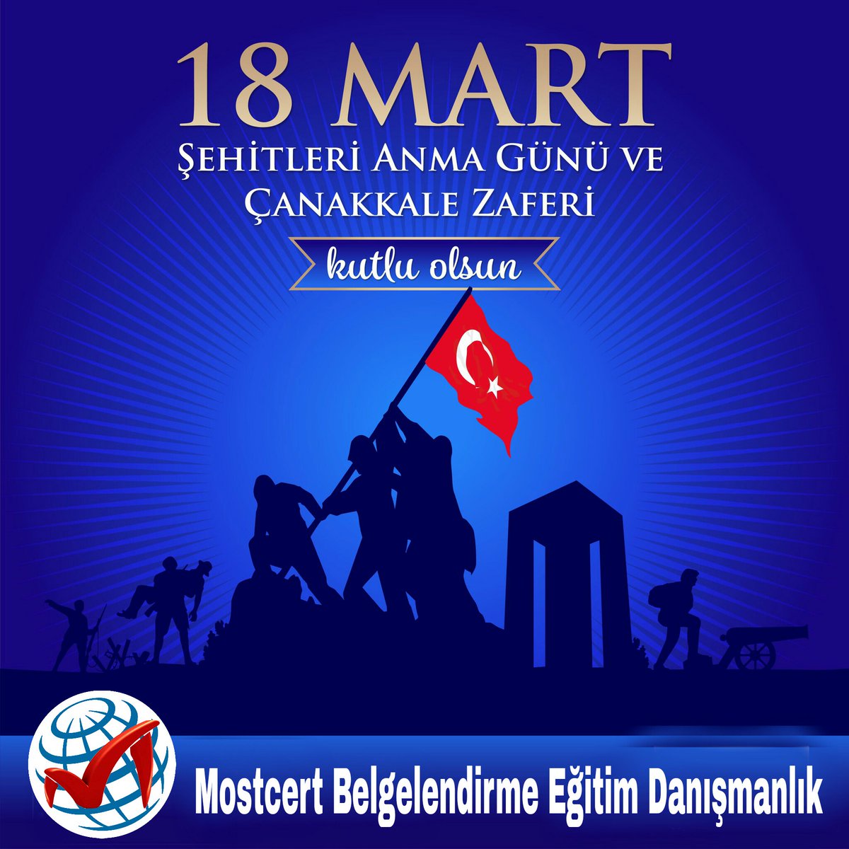 18 Mart Çanakkale Zaferi'nin 102. yılında tüm şehitlerimizi saygıyla ve minnetle anıyoruz. #18Mart #çanakkale #ÇanakkaleyeYazıyorum