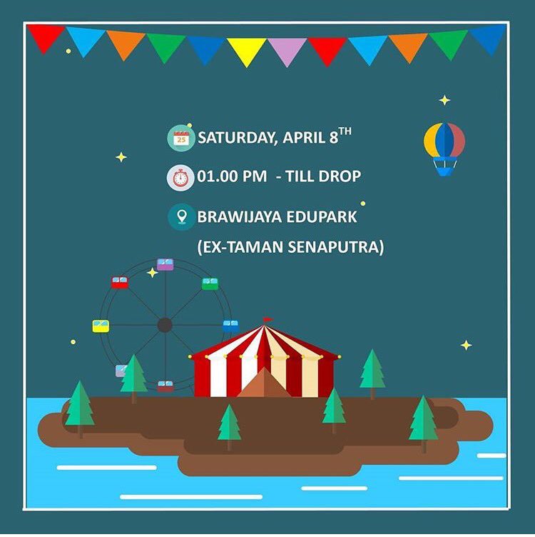 [WATER FESTIVAL] come and enjoy the festival!🎉🎪 Sabtu, 8 April 2017 di Brawijaya Edupark (ex-taman senaputra)