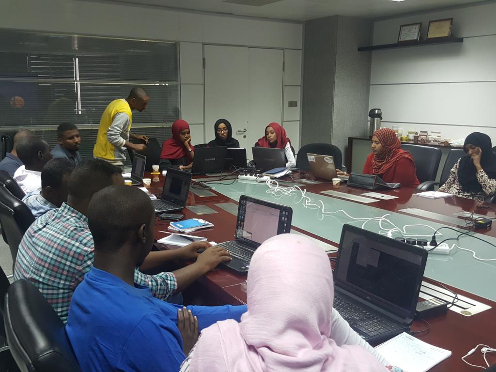 SudanNOG's tweet image. Here we go, The last round of #Unix_Boot_Camp at #NTC  Tower 
#SdNOG  #SdNOG_Workshop