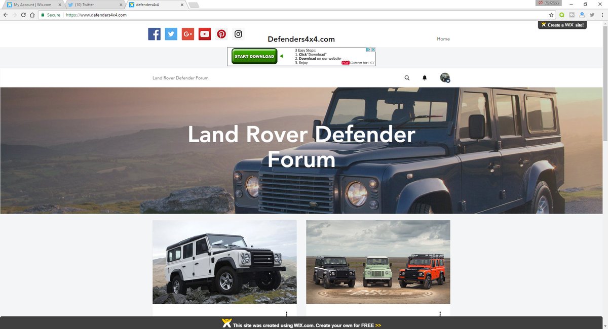 Defenders 4x4 tweet media