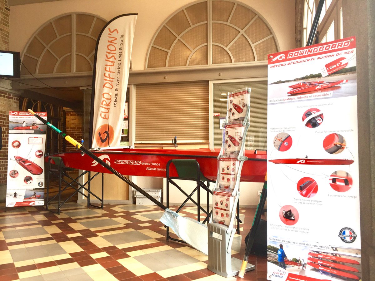 FFAviron's tweet photo. Découvrez le nouveau #rowingboard de #eurodiffusions dans le hall du lycée saint vincent #rowing #coastalrowing @WorldRowing @MediasAviron https://t.co/H5mWKDP1Zy