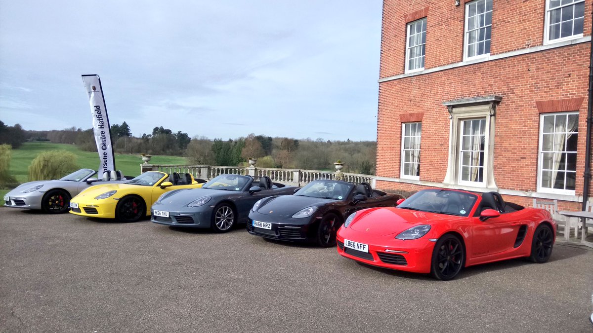 PorscheRetail's tweet photo. Good morning everyone.
Here are a few pics from the #PorscheHatfield #PorscheDriveOut @BrocketHall yesterday.
Have a fantastic day! https://t.co/uTodAIOTtF