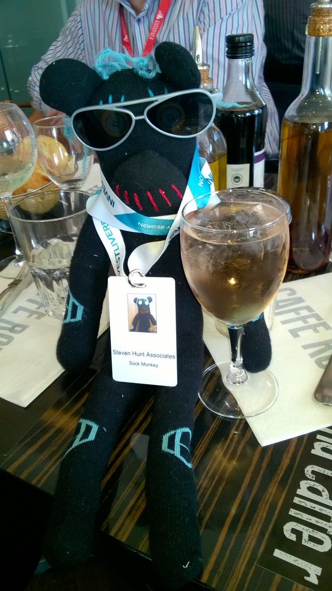It's finally the weekend and we definitely think #SockMonkey enjoyed #MIPIM2017 - What a great event @investliverpool @LiverpoolMIPIM