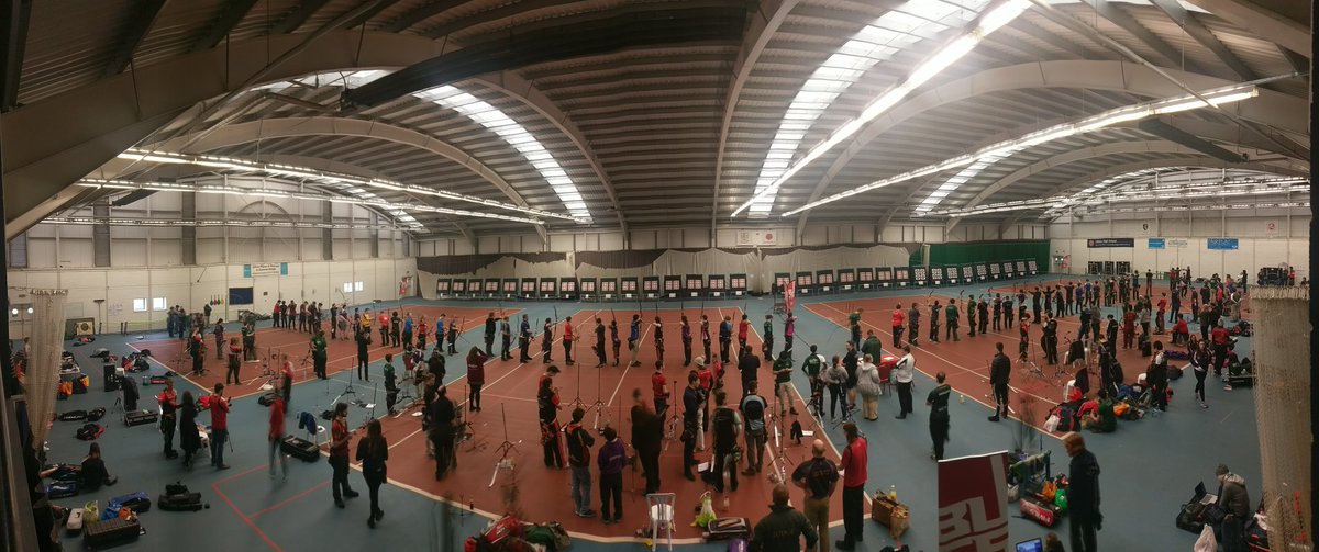 uobarchery's tweet photo. We're well underway here at @BUCSsport archery final! Come on @BristolUniSport #WeAreBristol #ShootingForSuccess #HomeAdvantage #BristolBUCS https://t.co/4W8ZfAbNSW