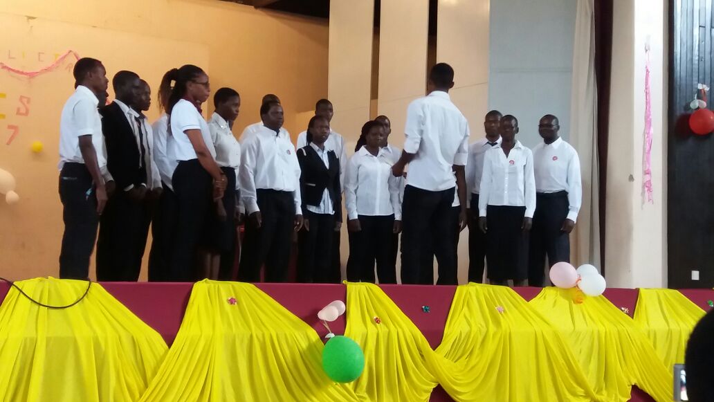 ICYCS1's tweet photo. Set piece for this years music extravaganza: Yesu Mfalme wa amani
#StudentsforPeace https://t.co/Y7WQe0UD8b