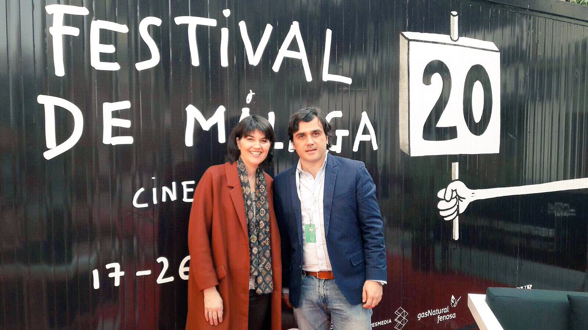 Fer__Arroyo's tweet photo. Ya estamos en el #20FestivalMálaga en la rueda de prensa, hablando de #doclagranola con #mariabelon https://t.co/S9V4fdvbwt