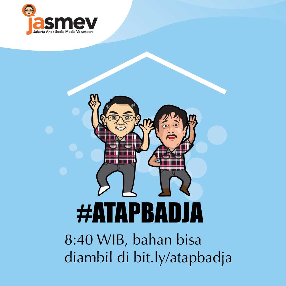 PinggiranJkt08's tweet photo. yukk dukung terus pak ahok dengan program #AtapBaDja @AhokDjarot https://t.co/9nZ47Jd9rK