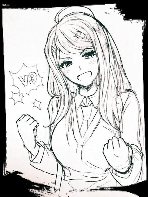 ダンガンロンパV3プレイ中です    
赤松さんのこのポーズ滅茶苦茶好き 