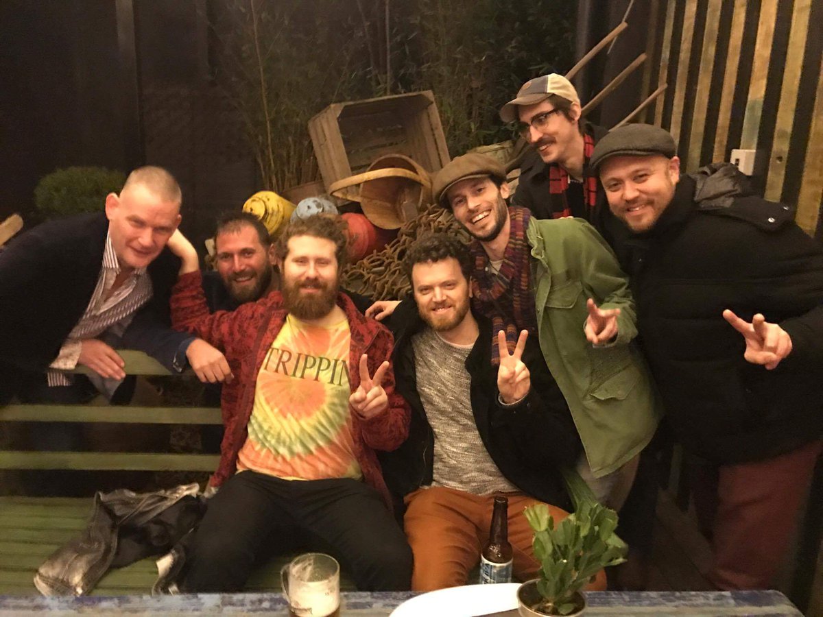 Awesome gig last night in Birmingham <a href="/PMJofficial/">Postmodern Jukebox</a> and met the boys after. Best night ever #pmjtour