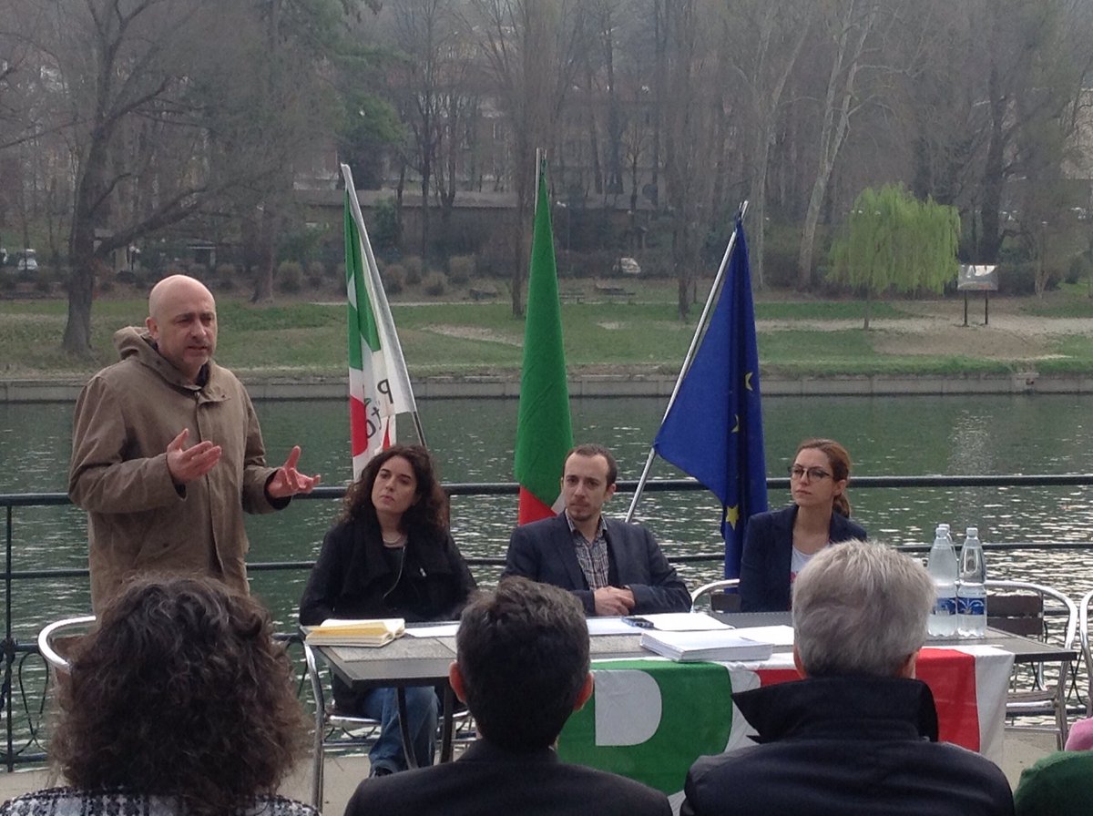 CChiama's tweet photo. Presentazione della candidatura a segretario del @pdnetwork di @AndreaOrlandosp a #Torino @EnricoCapirone @fogliettachiara @elenapiastra https://t.co/BGKJkDHpBC