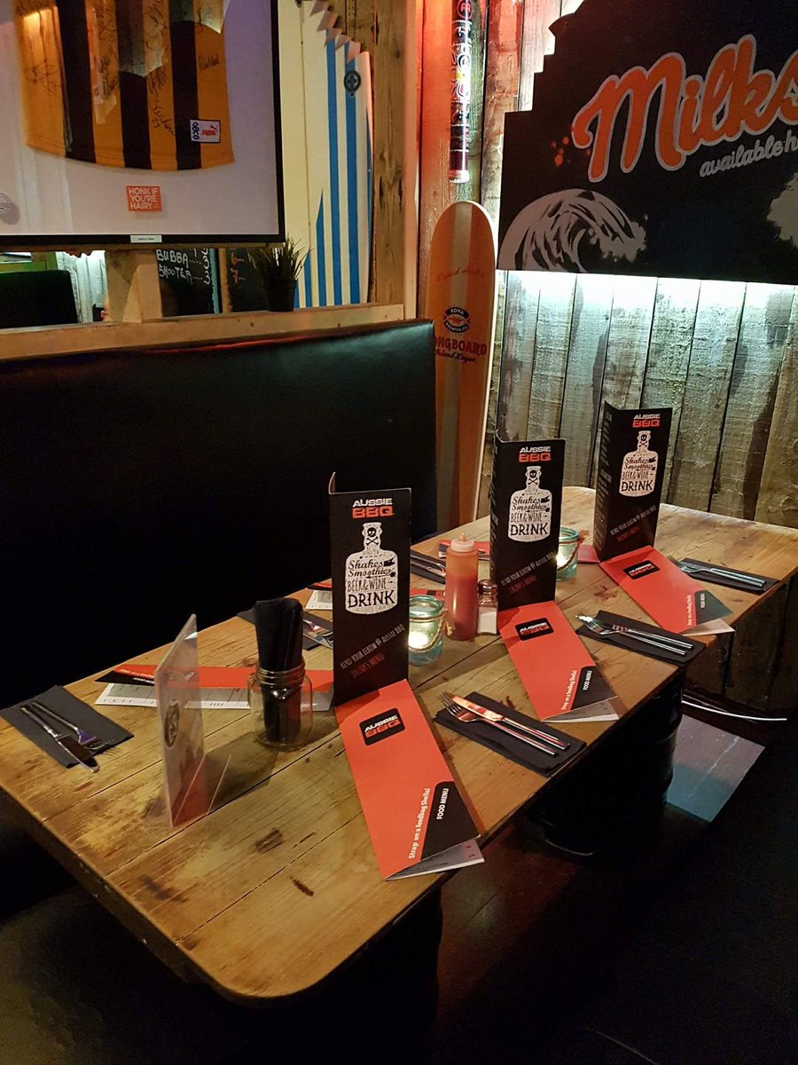 aussie_bbq's tweet photo. For Table Reservations call either Restaurant or log online to https://t.co/9Jtnp0KkTn and Treat Yo Bad Self !! #OriginalAussieBBQ https://t.co/eKMUVR1Vi4