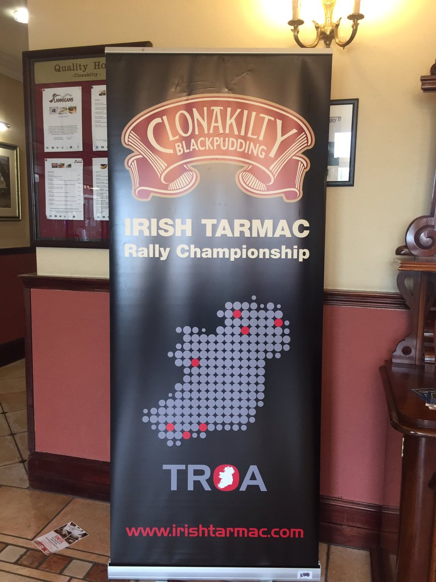 HehkuS's tweet photo. Briefing done at the @westcorkrally , just waiting now for the car to be released from Parc Ferme and then we'll be off! #westcorkrally https://t.co/B7Eb7ZUugc