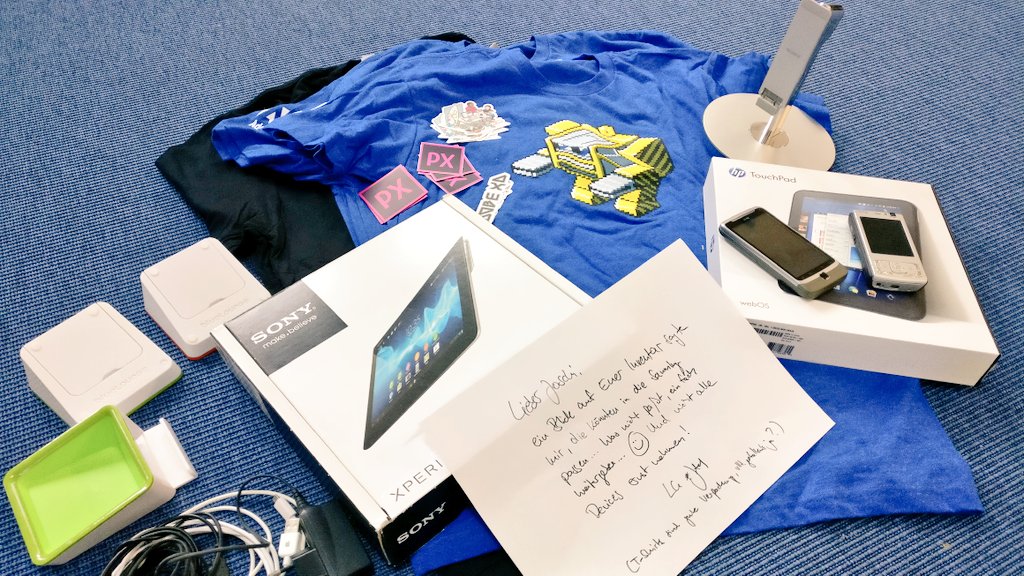 ODLNuremberg's tweet photo. This almost feels like Christmas: Look what this @klick_ass guy sent along! \o/ Thanks dude! #ODL FTW https://t.co/nVYmesP54C