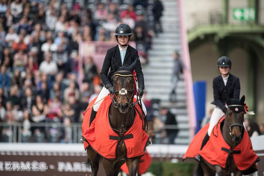 Jessie Drea 🇬🇧 &amp; Mullaghdrin Touch The Stars 🏆 Les Talents <a href="/Hermes_Paris/">Hermès</a>  CSI U25 class yesterday <a href="/Saut/">Sauté</a> Hermès in Paris, 🇫🇷
Pic:© AppaWoosa
