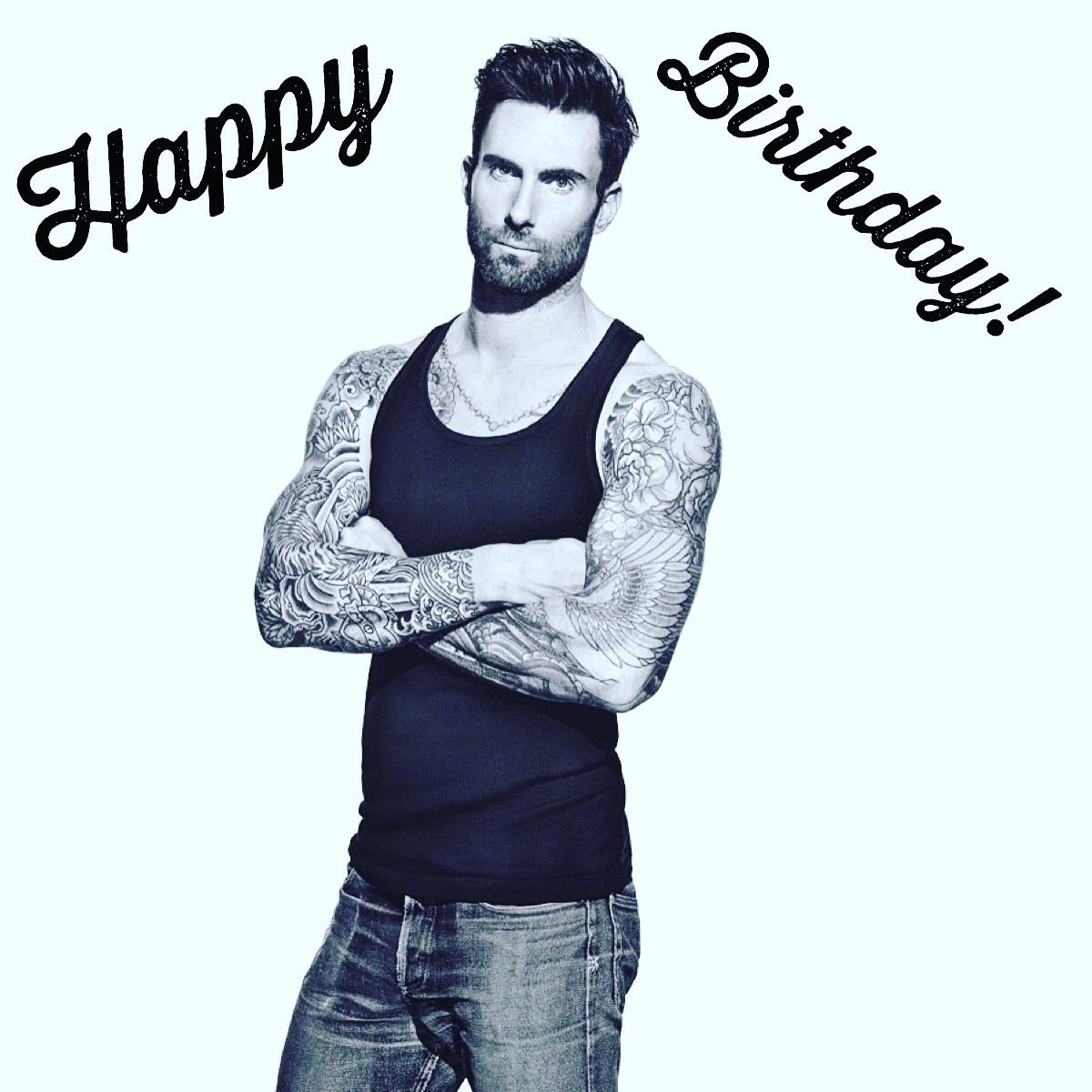 Happy birthday to Adam Levine!!        